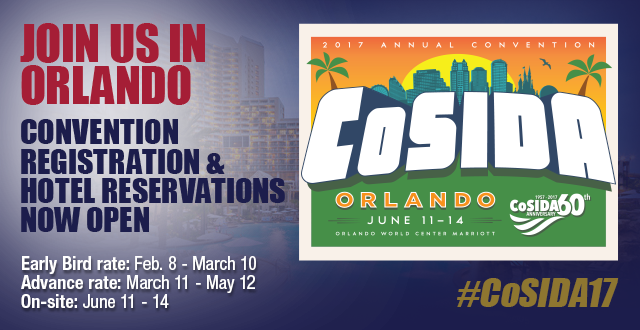 2017 CoSIDA Convention Registration Now Open